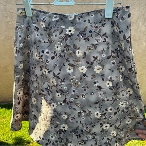 Vintage Floral Skirt